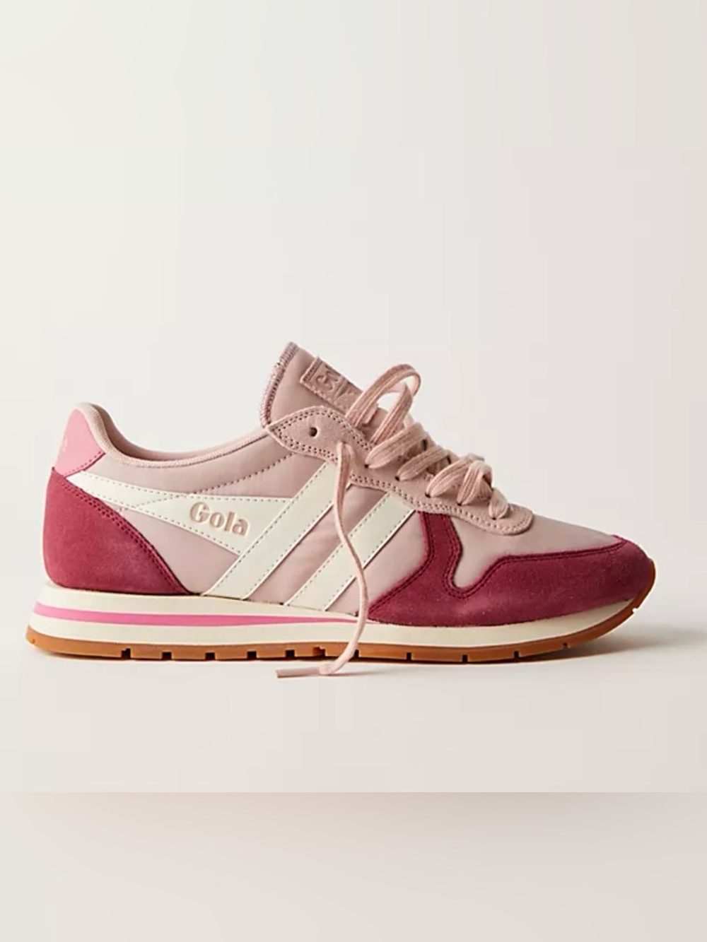 Gola Women's Blush and Rose Daytona Chute Trainers. New!! Sz: 6.5